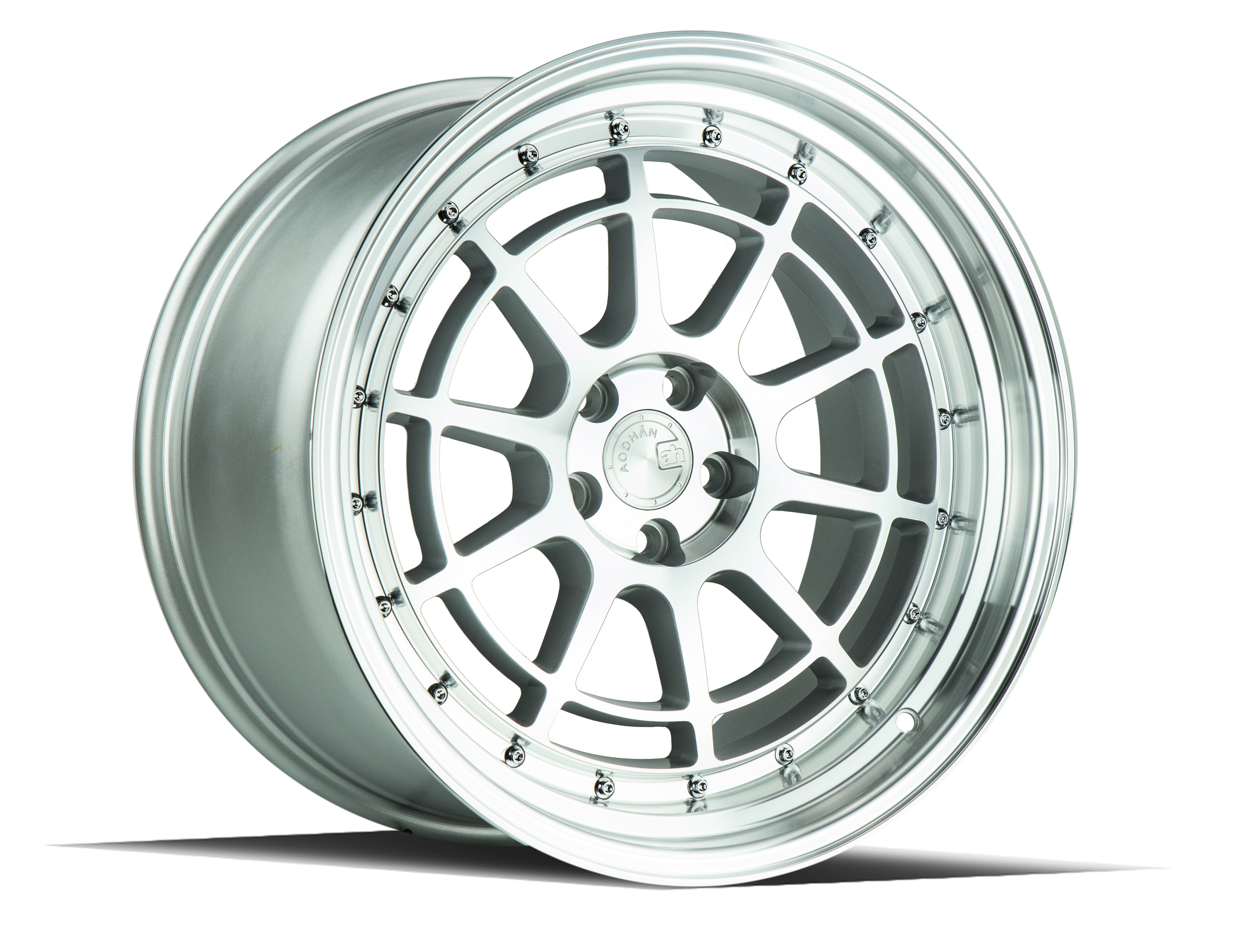 AH04 Silver w/ Machined Face Aodhan Wheels | 15"-18"