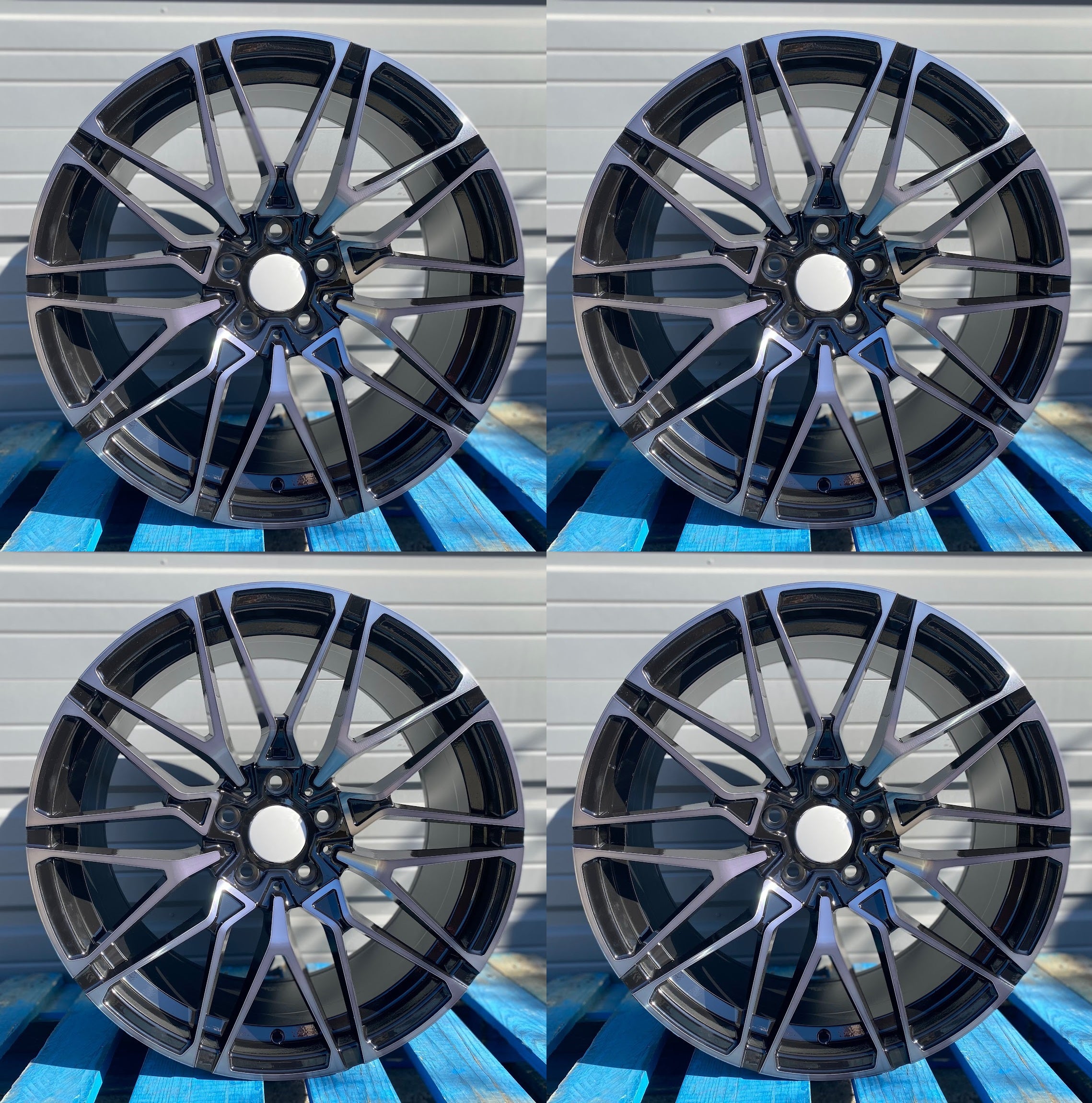 B019 Bmf+Black Lucency Paint Wheels for BMW | 19"-20"