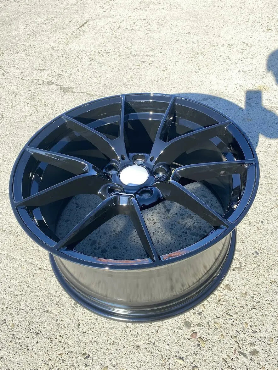 B04 Matt Black Wheels for BMW | 20"