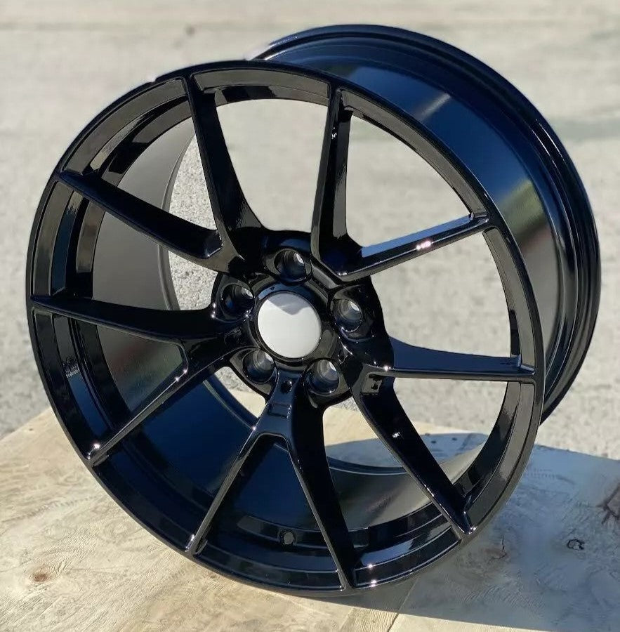 B04 Matt Black Wheels for BMW | 20"