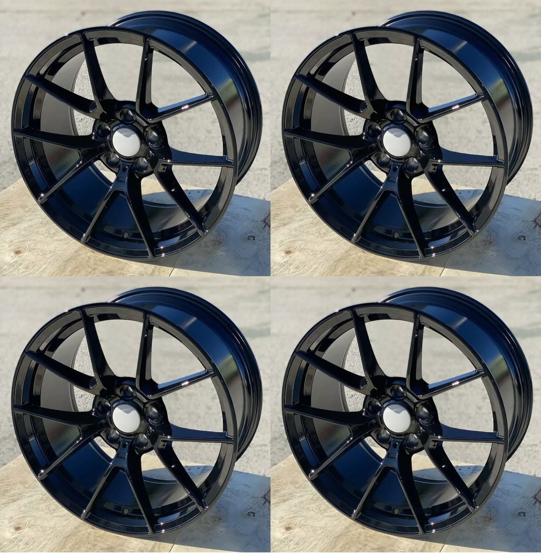 B04 Matt Black Wheels for BMW | 20"