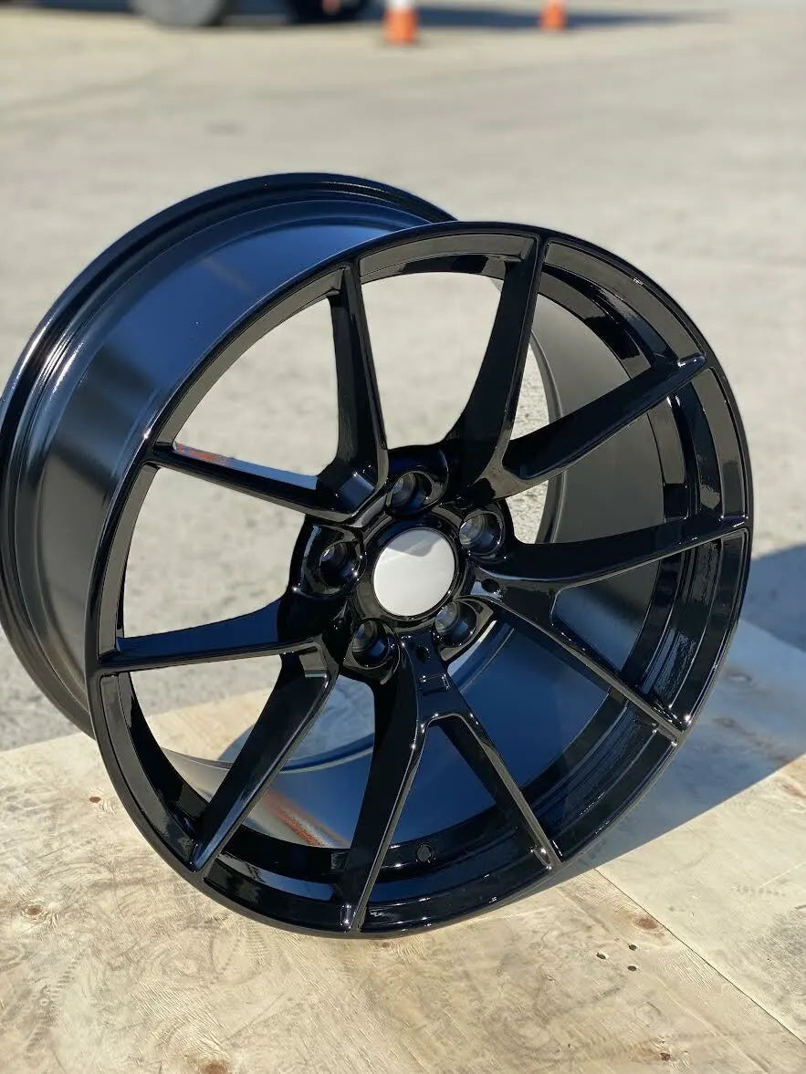 B04 Matt Black Wheels for BMW | 20"