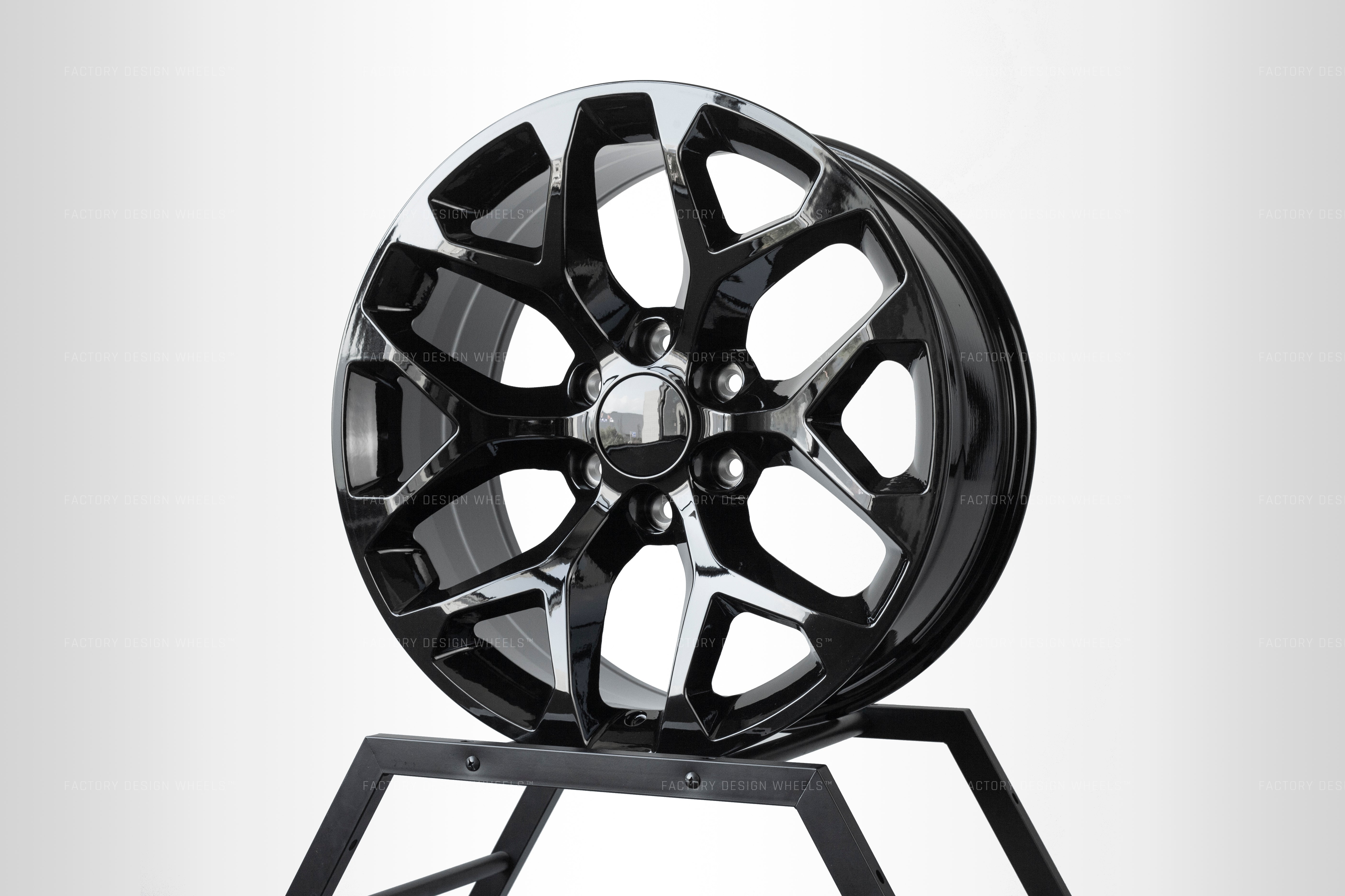 GM01 Gloss Black Wheels for GM | 20"-22"