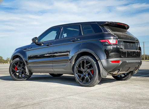 LR05 Gloss Black Wheels for Range Rover | 22"