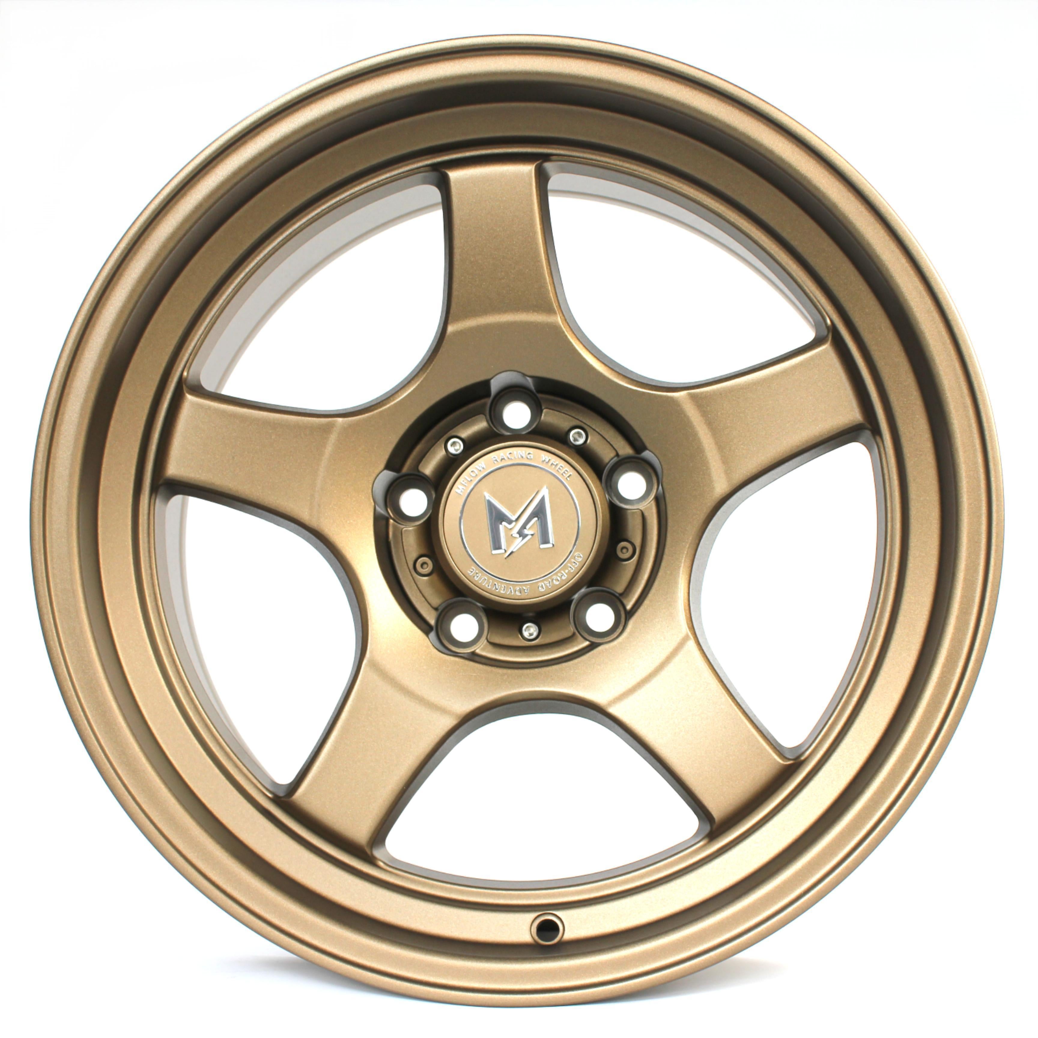 MFlow Racing MF005 Off-Road Flow Form Wheels | 17" | 5x127, 6x135, 6x1 - Matte Bronze