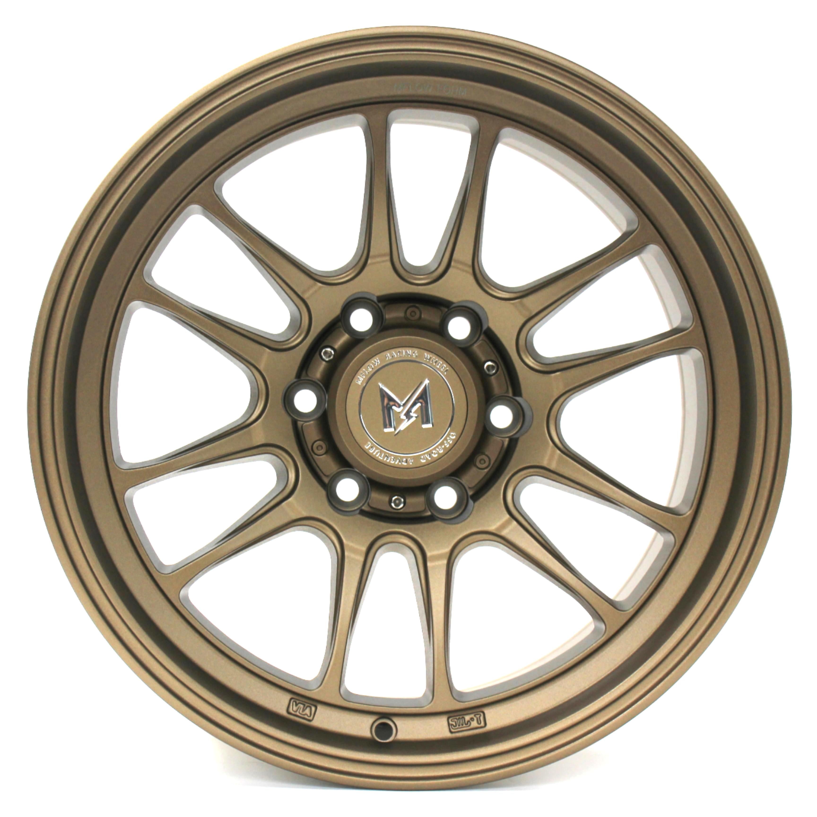 MFlow Racing MF006 Off-Road Flow Form Wheels | 17" | 6x135, 6x139 - Matte Bronze