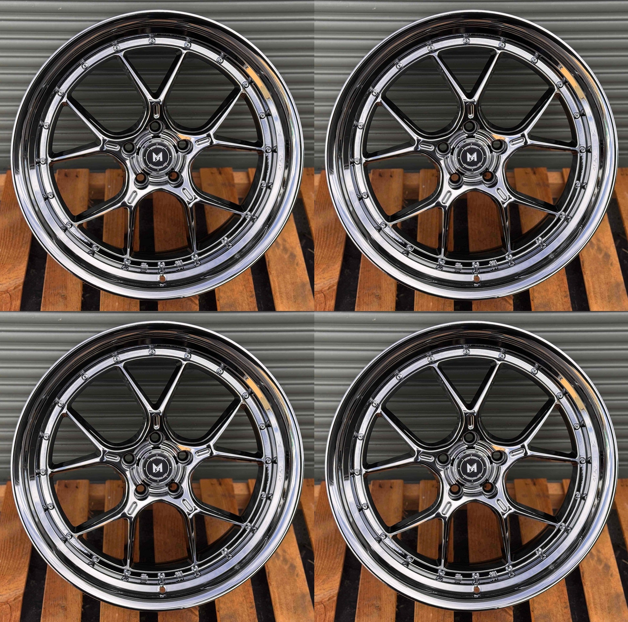 MFlow Racing MFL01 Flow Formed Machined Lip Wheels | 18"-20" | Multi Bolt