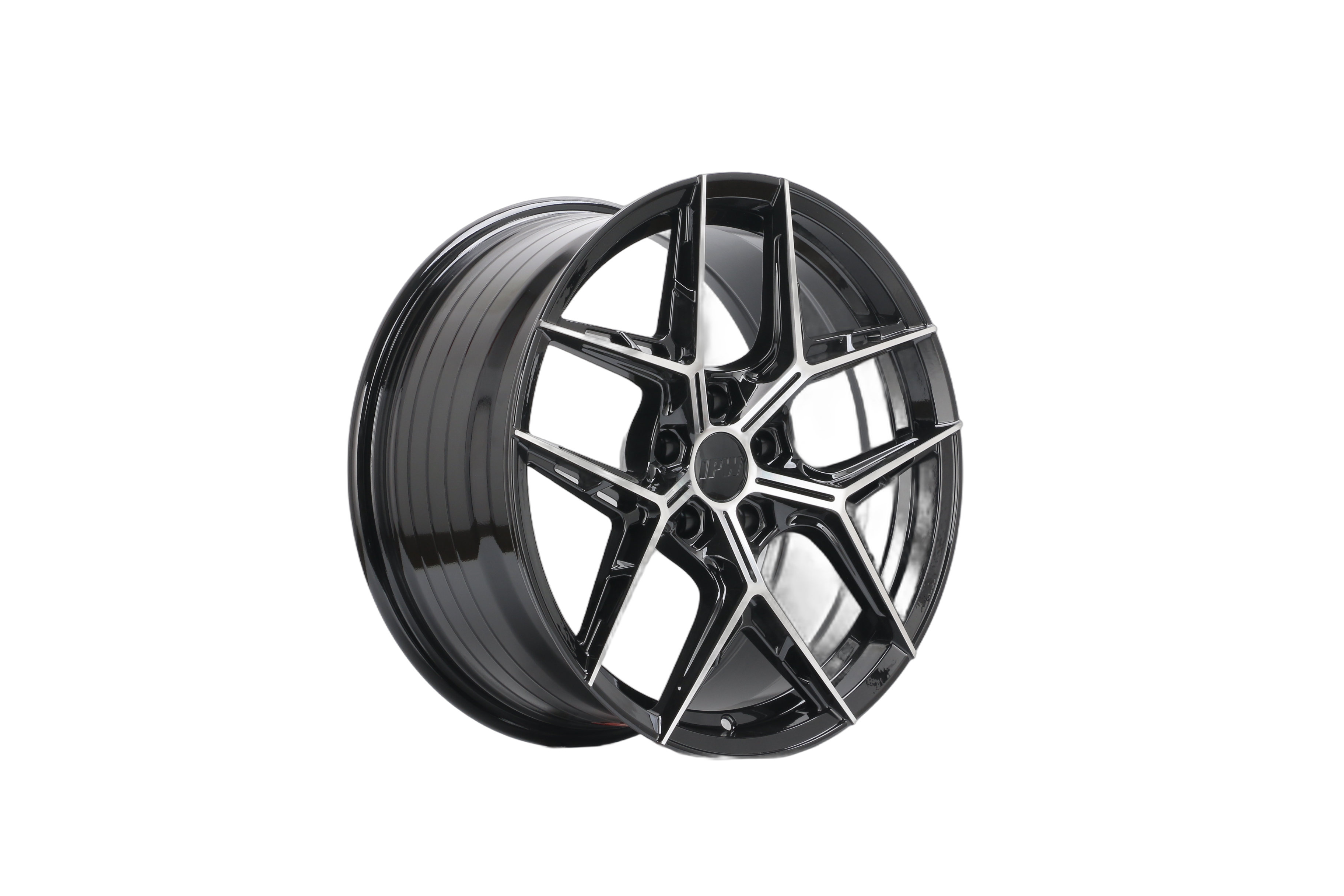 X037 Black Machined Face 18" Aftermarket Wheels