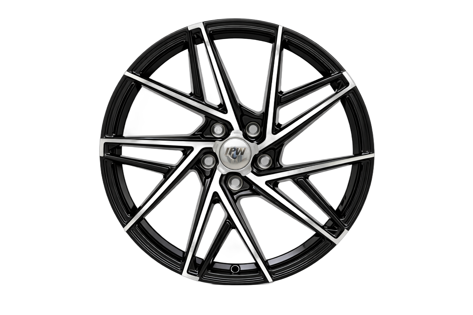 X1007 Black Machined Face 18"-19" Aftermarket Wheels