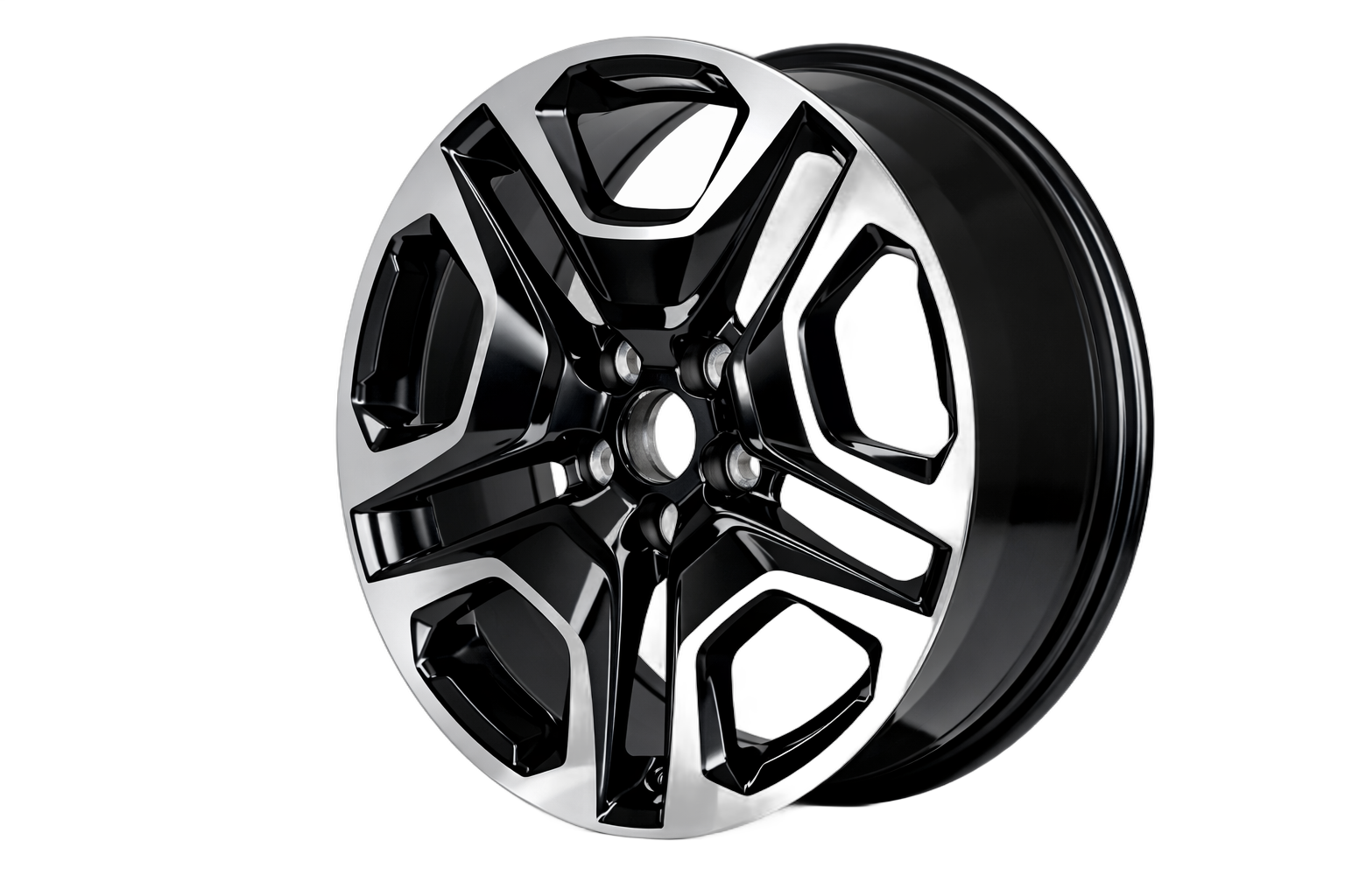 LT211 Black Machined Face 17" Lexus & Toyota Style Wheels