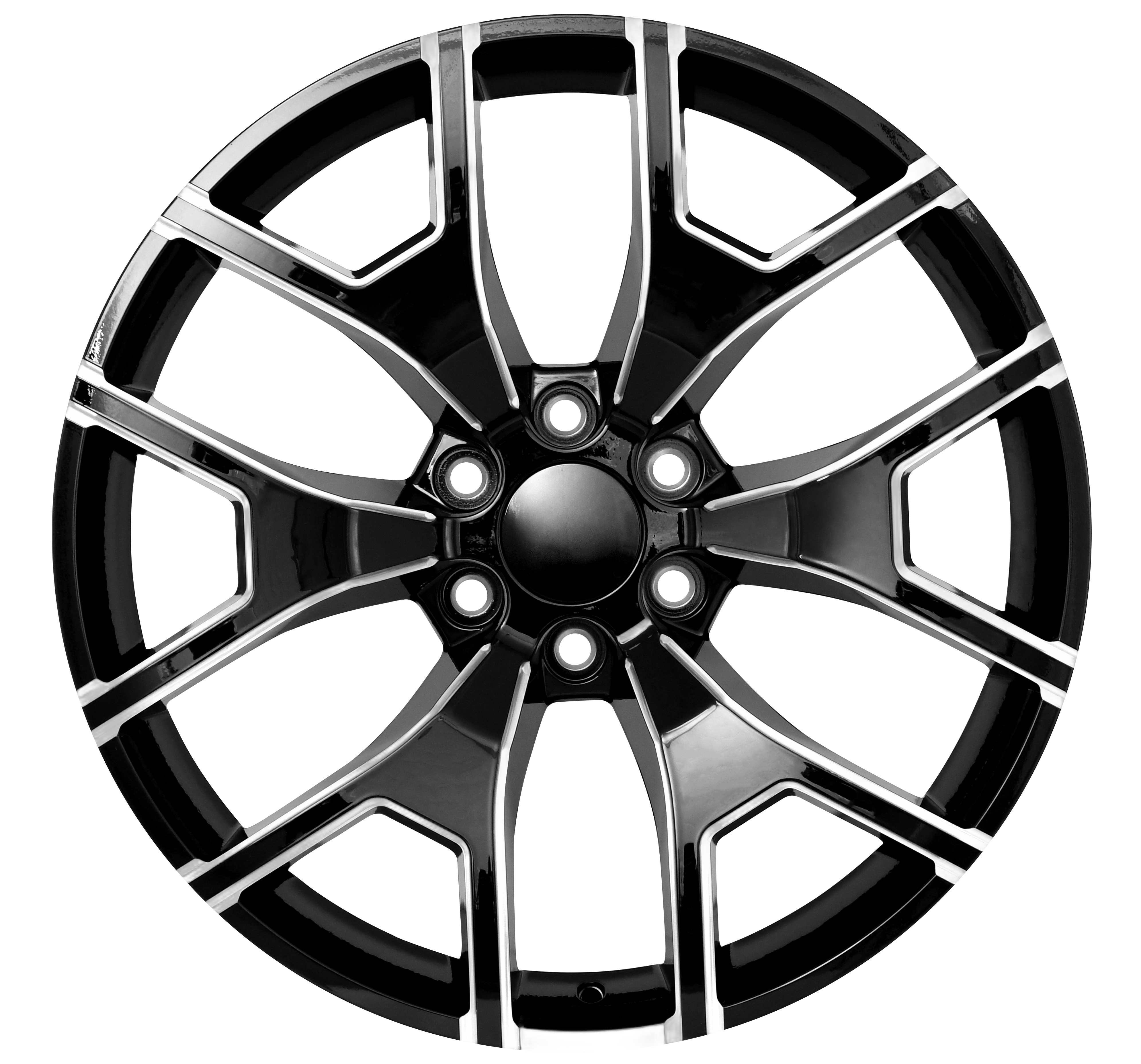 GM579 Gloss Black 24" GM Style Wheels