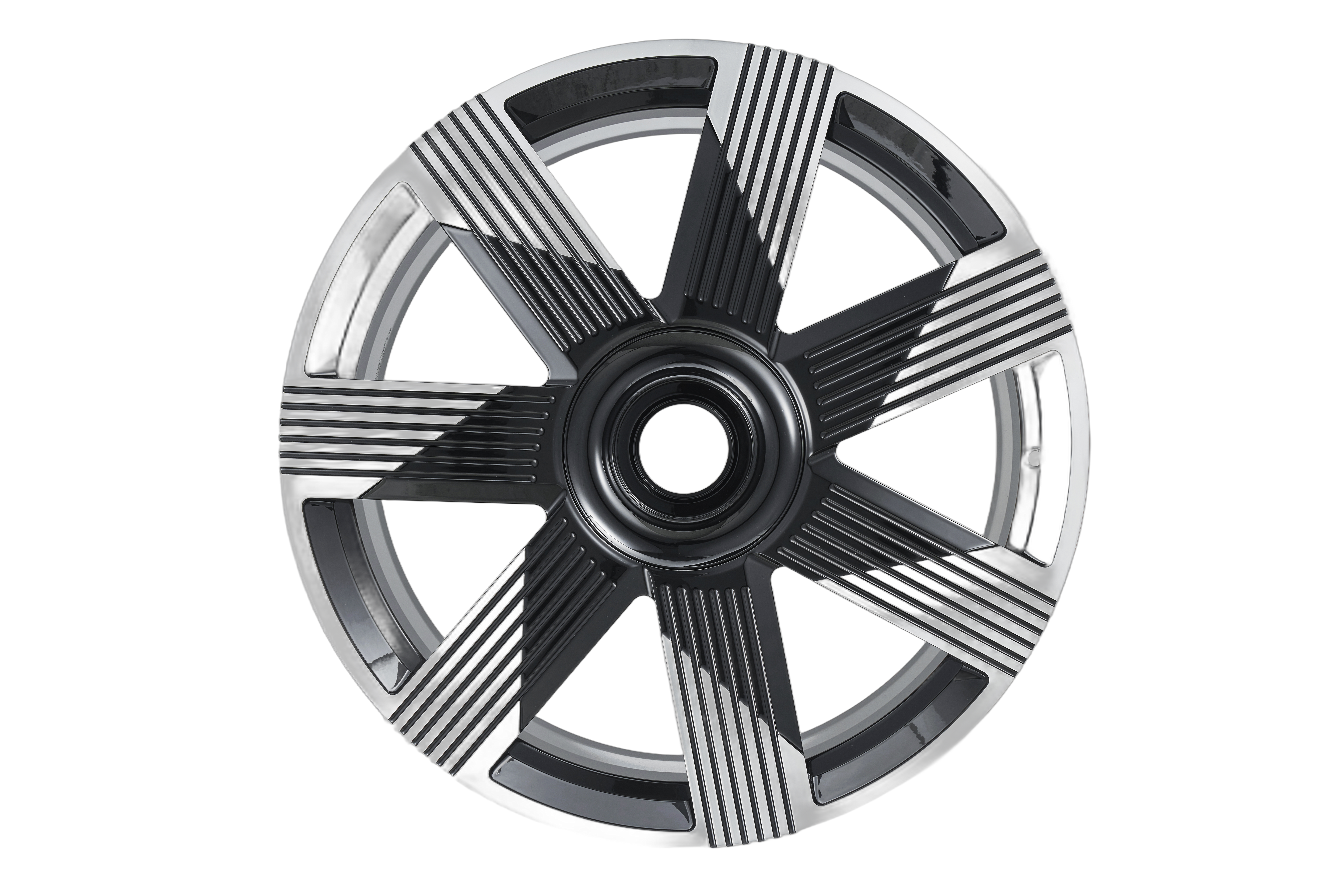 X755R Black Machined Face 22" Aftermarket Wheels
