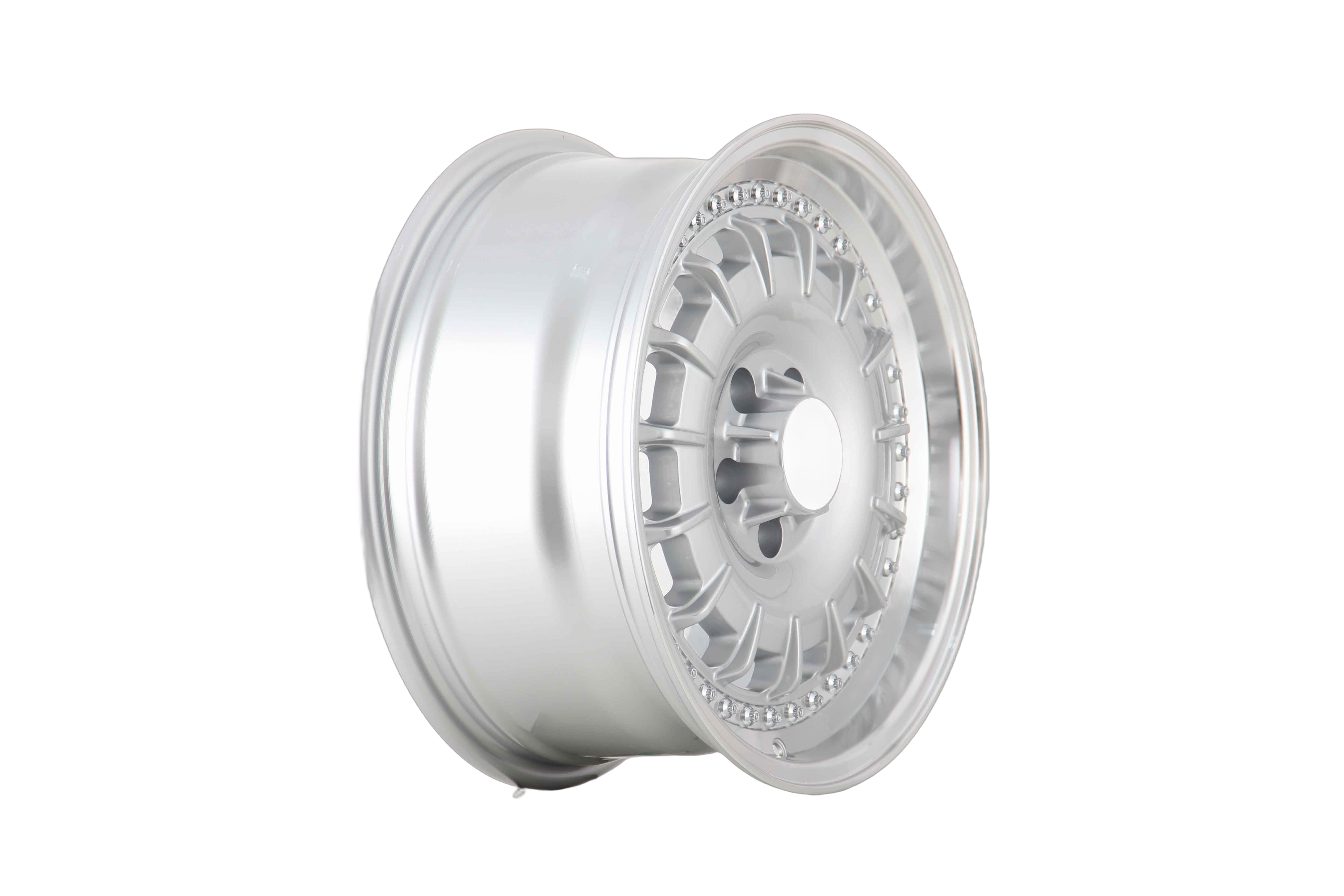 MB8006 Silver Machined Lip 17" Mercedes-Benz Style Wheels