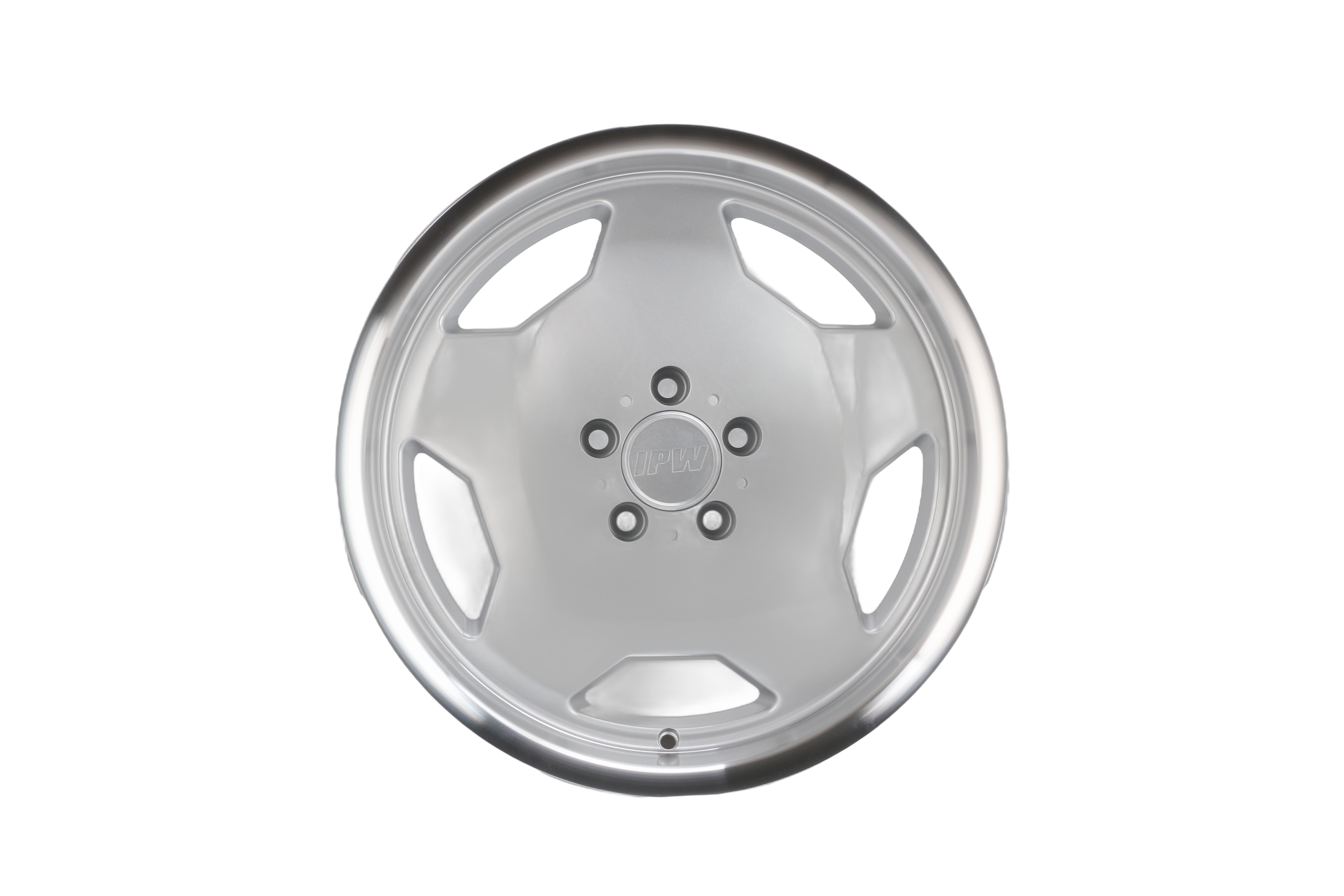 MB823 Silver Machined Lip 17"-18" Mercedes-Benz Style Wheels