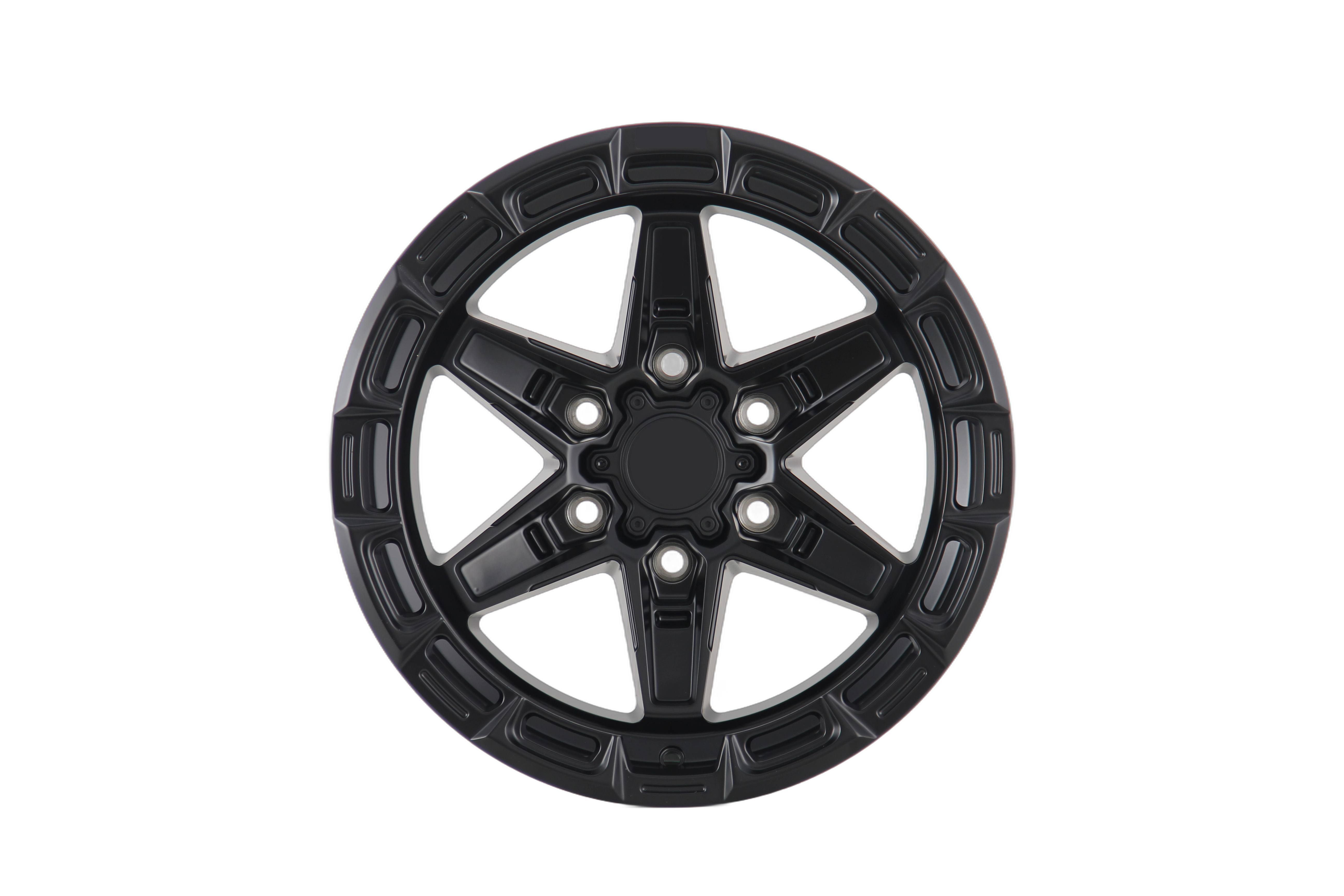 T9102 Satin Bronze Spoke Black Lip 17" Truck & Off-Road Wheels