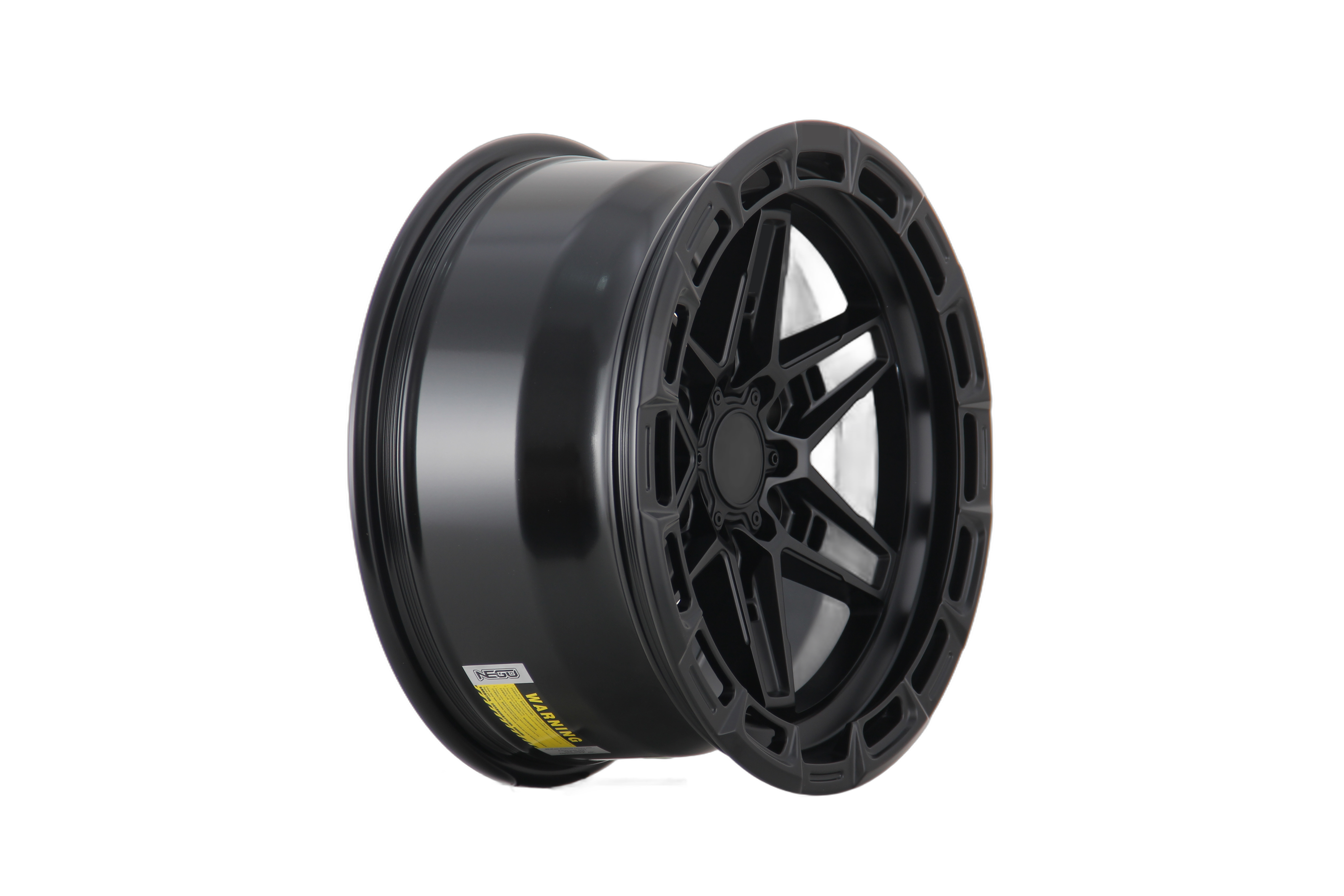 T9102 Satin Bronze Spoke Black Lip 17" Truck & Off-Road Wheels