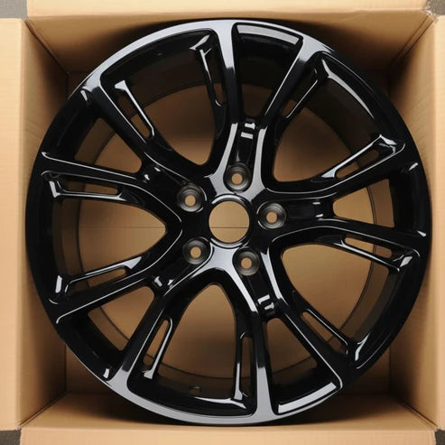 JP01 Full Gloss Black Wheels for Jeep | 20"