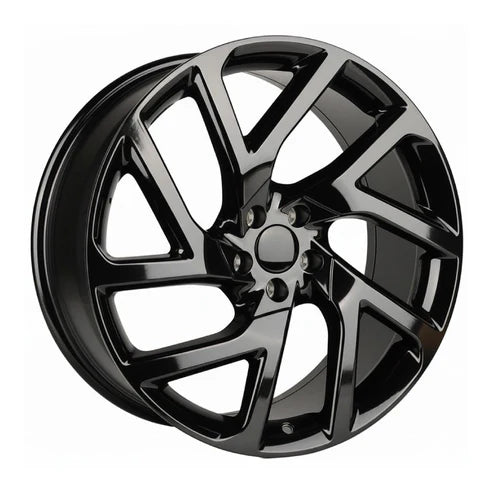 LR05 Gloss Black Wheels for Range Rover | 22"