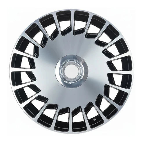 MB016 Black Machined Face Wheels for Mercedes-Benz | 20"