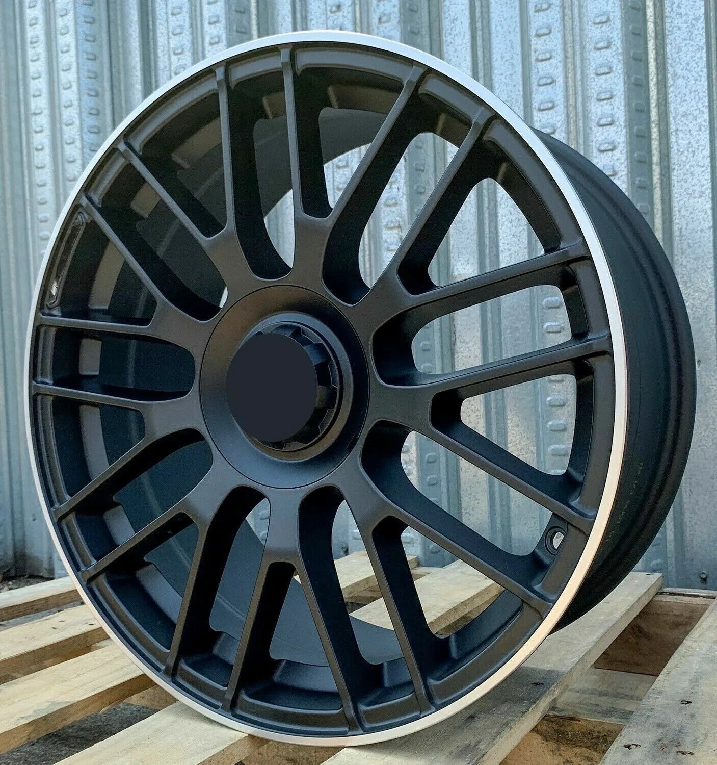 MB08-V2 Matt Black Machined Tip Wheels for Mercedes-Benz | 18"-19"