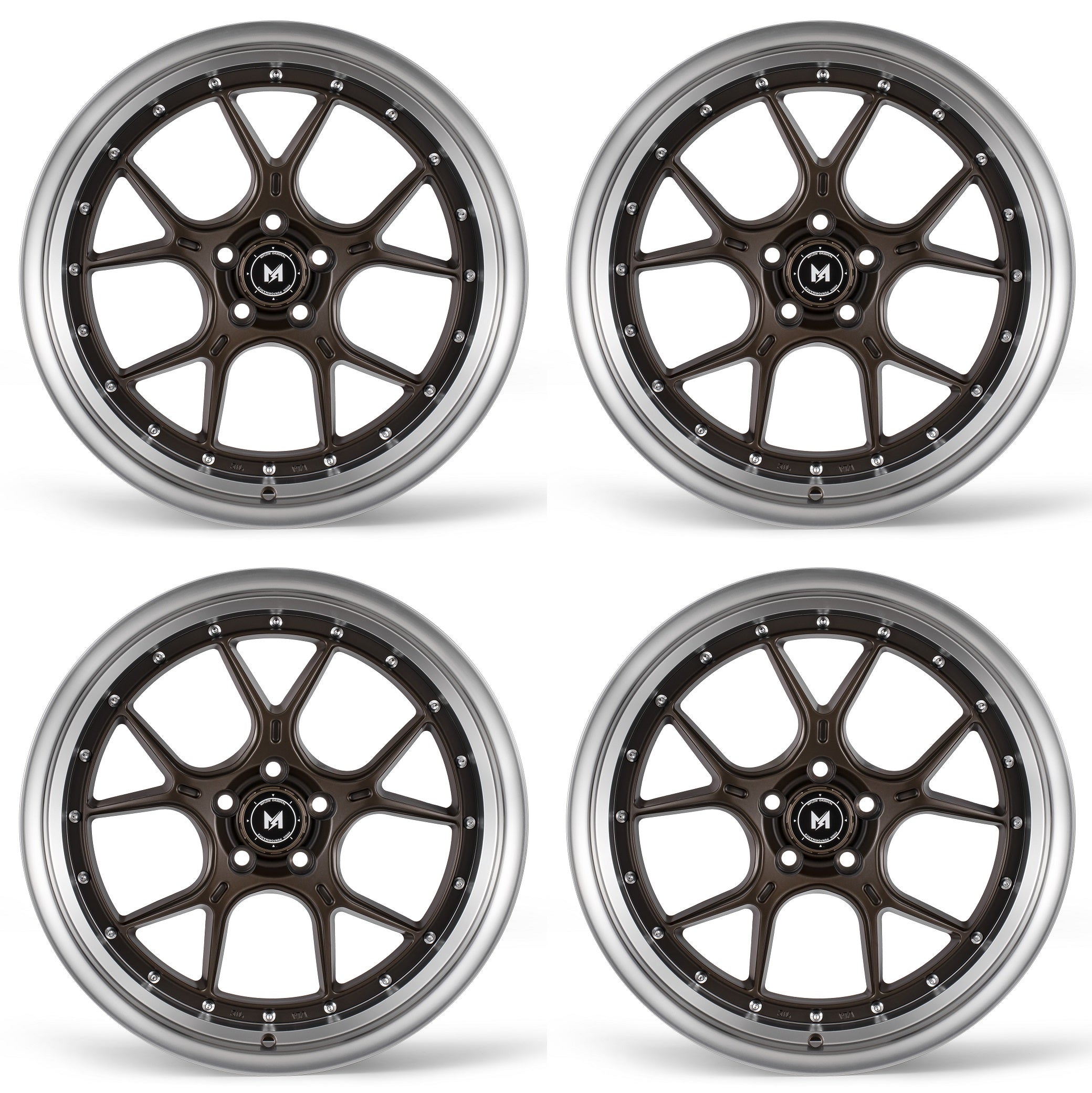 MFlow Racing MFL01 Flow Formed Machined Lip Wheels | 18"-20" | Multi Bolt