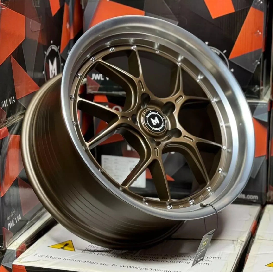 MFlow Racing MFL01 Flow Formed Machined Lip Wheels | 18"-20" | Multi Bolt