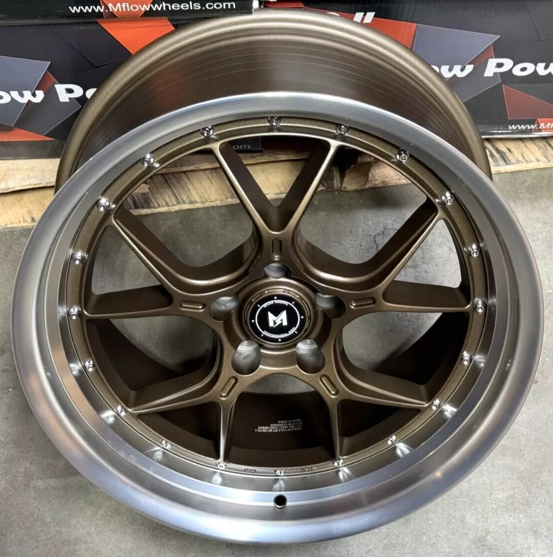MFlow Racing MFL01 Flow Formed Machined Lip Wheels | 18"-20" | Multi Bolt