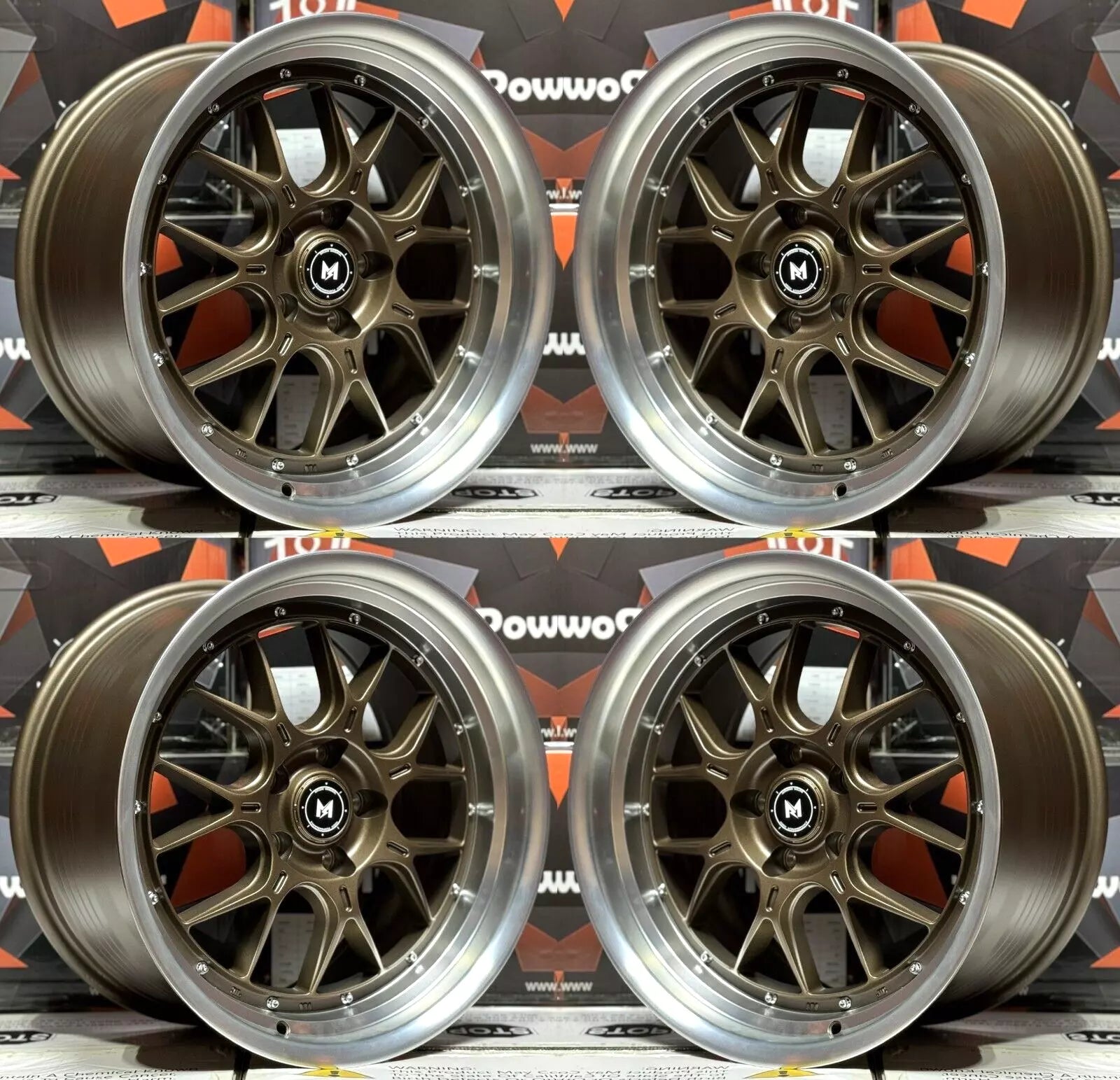 MFlow Racing MFL02 Flow Formed Machined Lip Wheels | 18"-20" | Multi Bolt