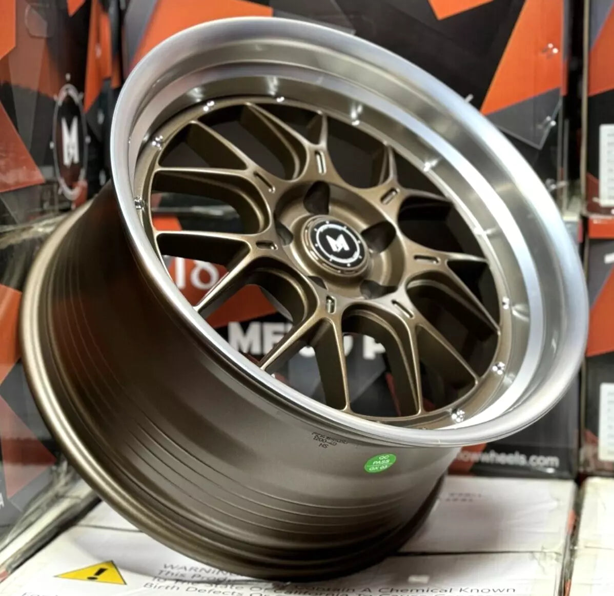MFlow Racing MFL02 Flow Formed Machined Lip Wheels | 18"-20" | Multi Bolt