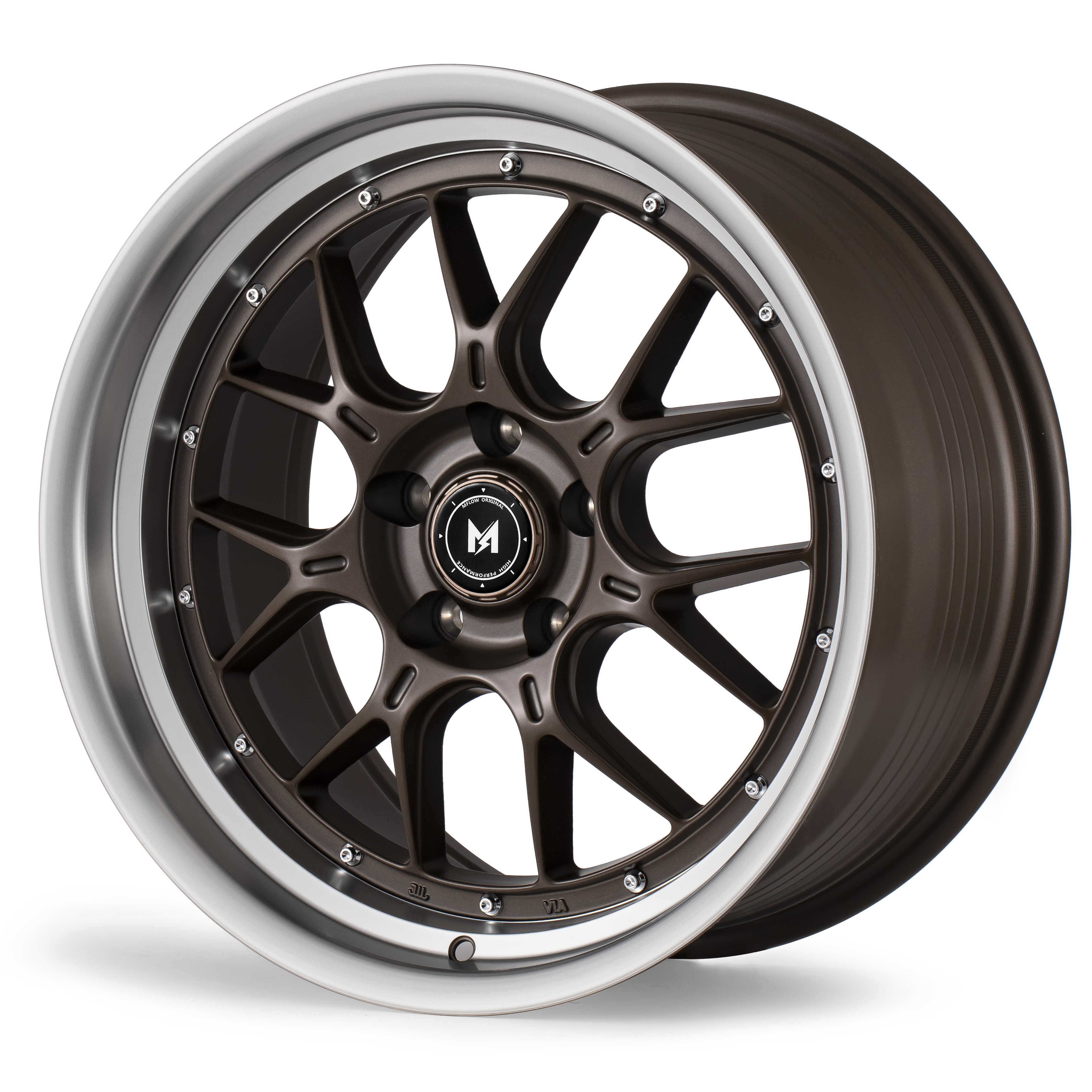 MFlow Racing MFL02 Flow Formed Machined Lip Wheels | 18"-20" | Multi Bolt