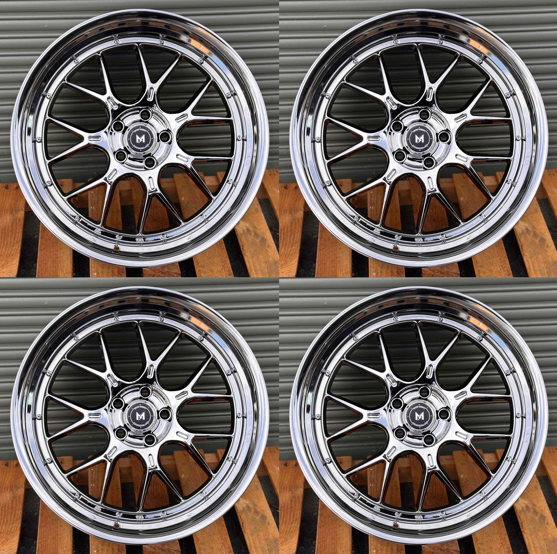 MFlow Racing MFL02 Flow Formed Machined Lip Wheels | 18"-20" | Multi Bolt