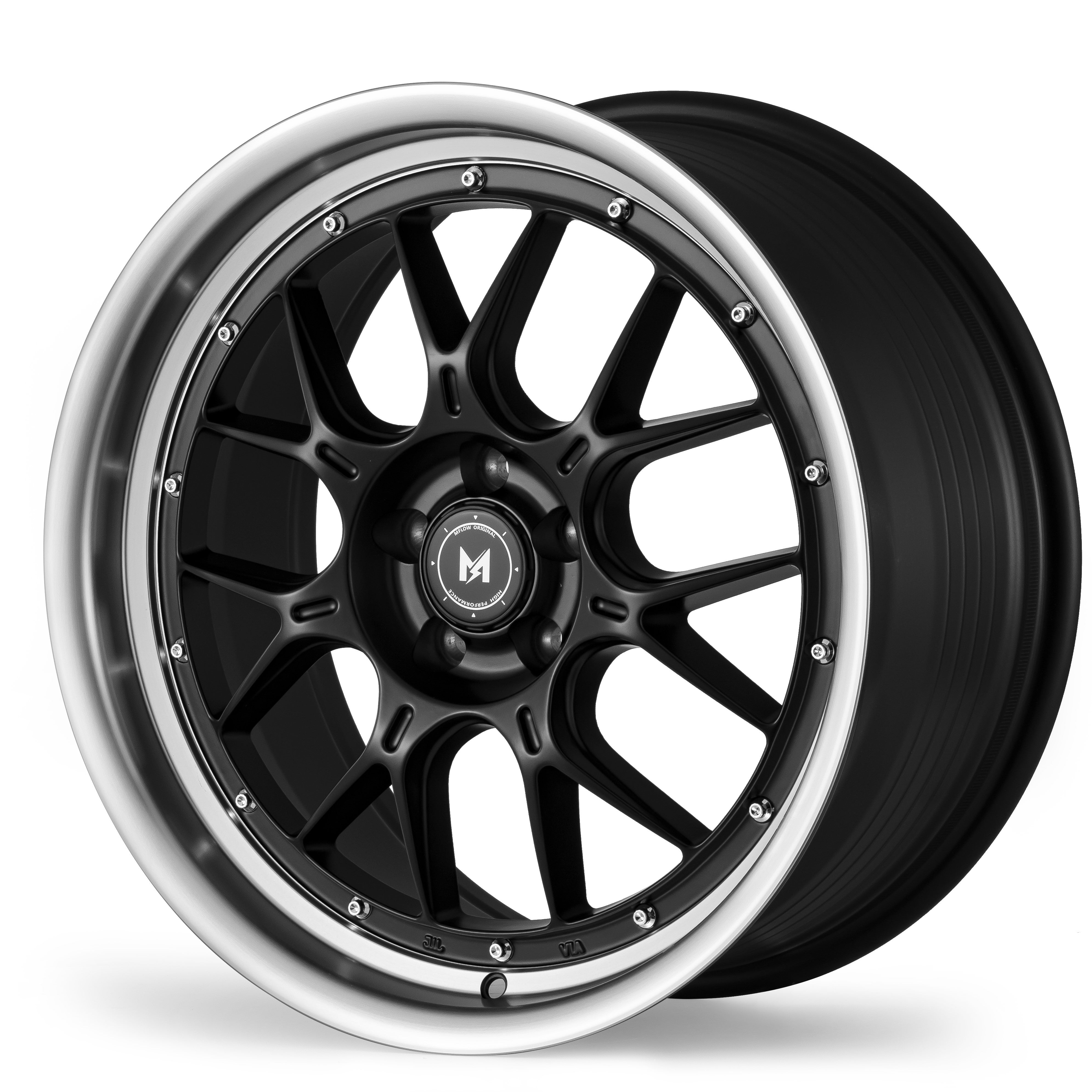 MFlow Racing MFL02 Flow Formed Machined Lip Wheels | 18"-20" | Multi Bolt