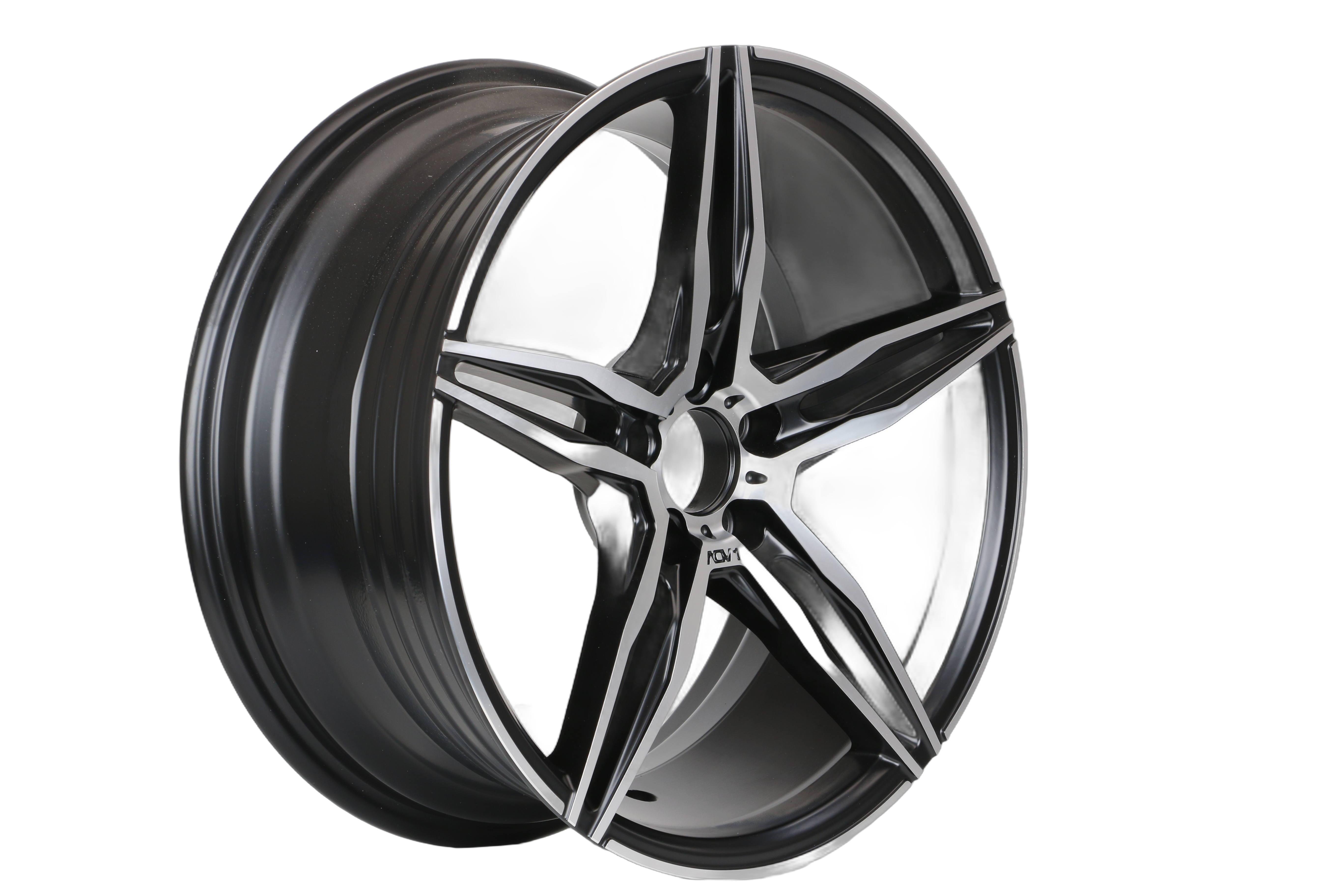 X006 Satin Black Machined Face 18" Aftermarket Wheels