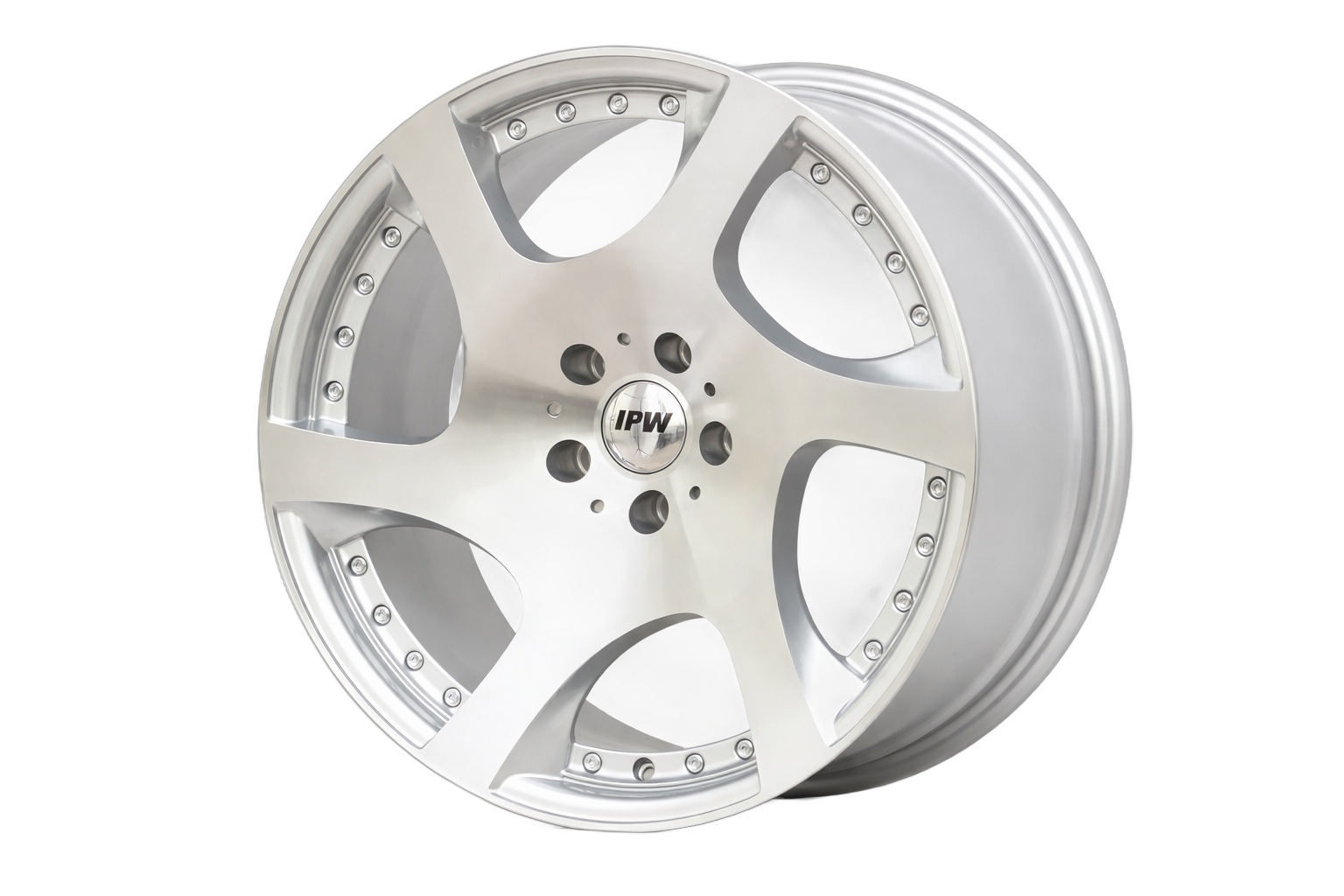 X1004 Silver Machined Face 18" Aftermarket Wheels