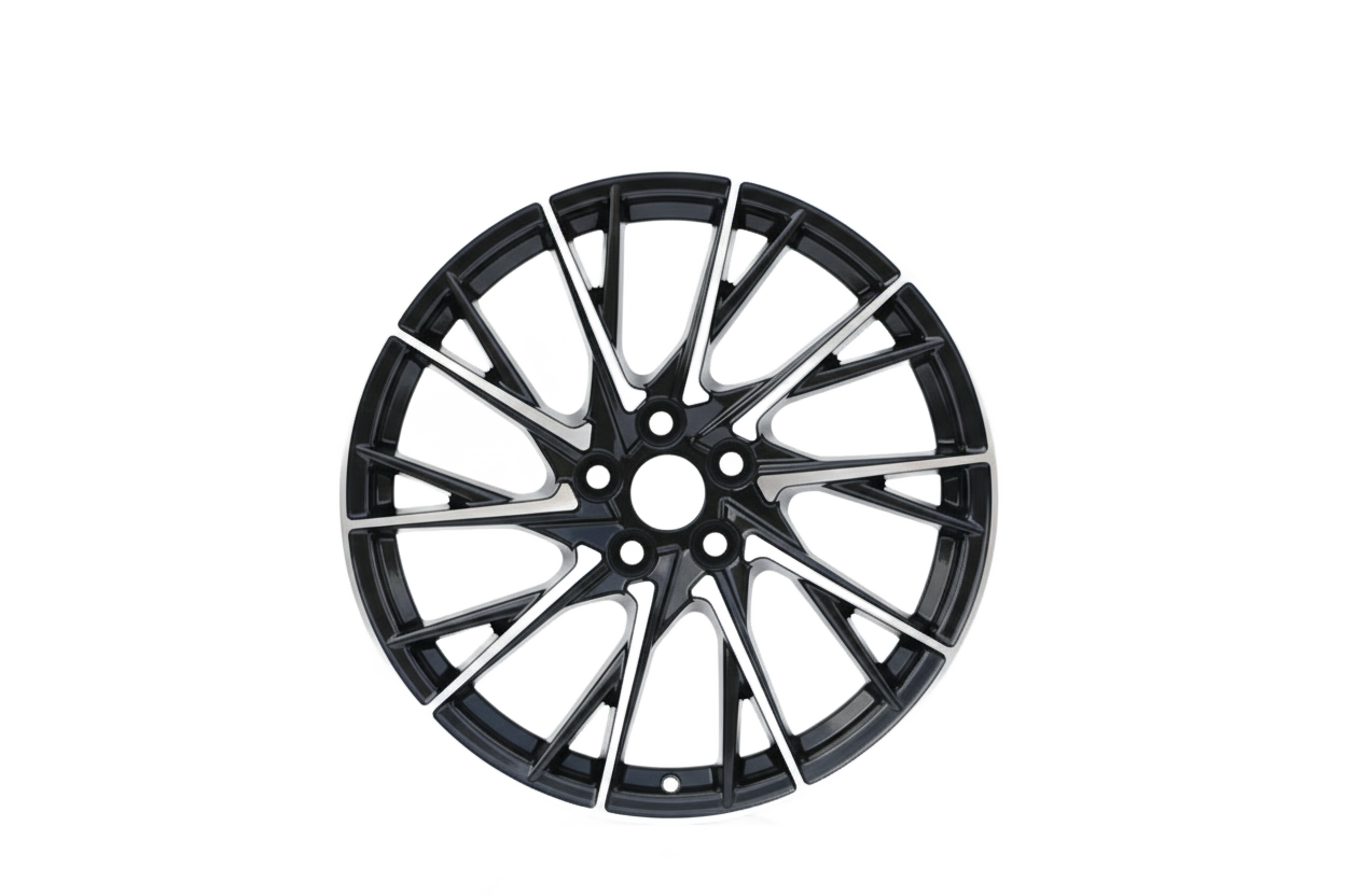 LT205 Black Machined Face 19" Lexus & Toyota Style Wheels