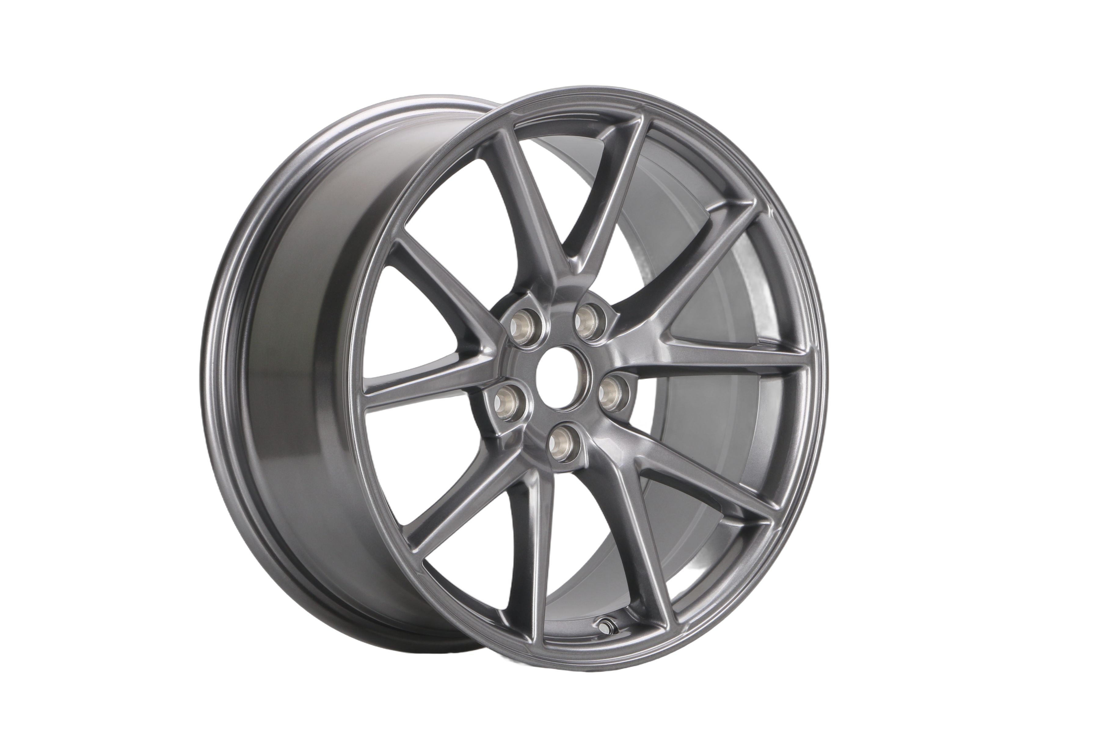 TS453 Gunmetal 18" Tesla Style Wheels