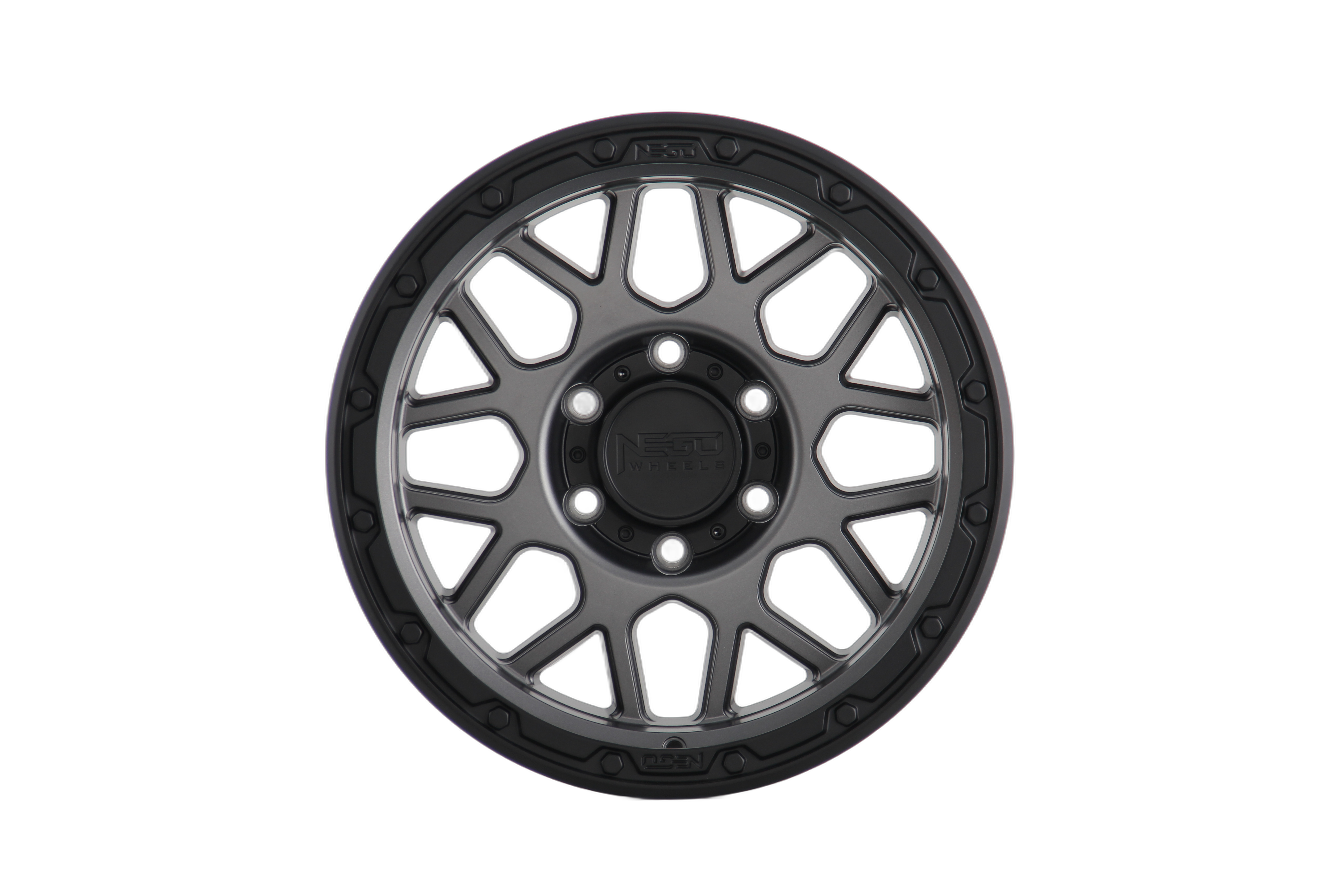 T915 Satin Black 17" Truck & Off-Road Wheels